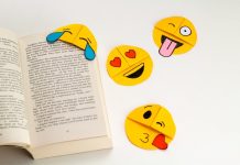 Kağıttan Emoji Kitap Ayracı Yapımı