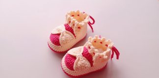 Kız Bebek Patik Modeli Yapılışı