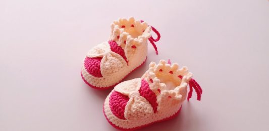 Kız Bebek Patik Modeli Yapılışı