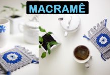 Makrome Bardak Altlığı Yapılışı