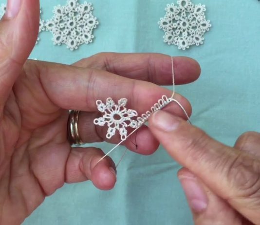 Mekik Oyaları Yuvarlak Motif Yapımı