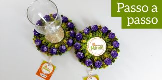 Örgü Bardak Altlığı Yapılışı