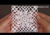 Tığ İşi Kolay Kare Motif Yapılışı