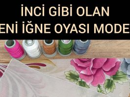 İğne Oyası Gül Modeli Yapılışı