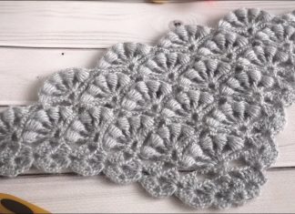 Yeni Örgü Şal Modelleri Anlatımlı