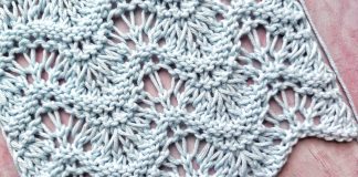 Dalgalı Ajurlu Örgü Modeli Yapılışı