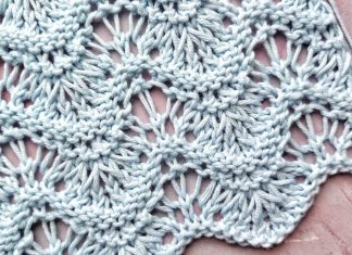 Dalgalı Ajurlu Örgü Modeli Yapılışı Dalgalı Ajurlu Örgü Modeli Yapılışı