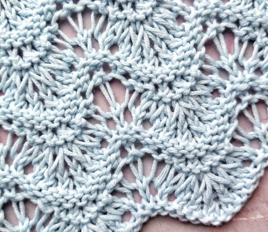 Dalgalı Ajurlu Örgü Modeli Yapılışı