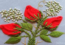 El Nakışı Gül Nasıl Yapılır?