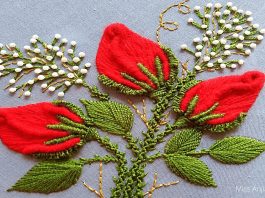 El Nakışı Gül Nasıl Yapılır?