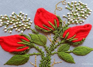 El Nakışı Gül Nasıl Yapılır?