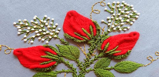 El Nakışı Gül Nasıl Yapılır?