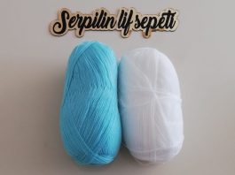 İki Renkli Yuvarlak Lif Modeli Yapımı