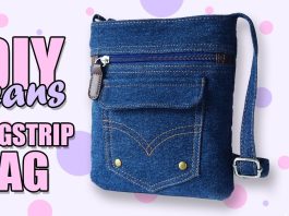 Eski Kot Pantolondan Çanta Yapılışı