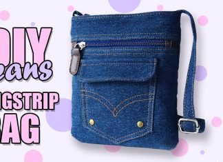 Eski Kot Pantolondan Çanta Yapılışı