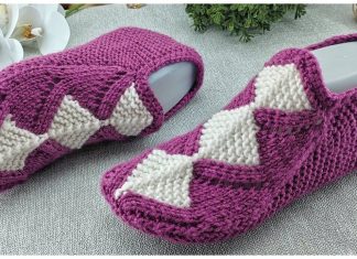 İki Şiş Örgü Patik Yapımı