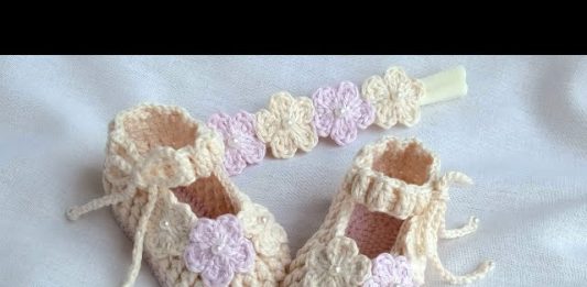 Örgü Bebek Patiği Yapımı