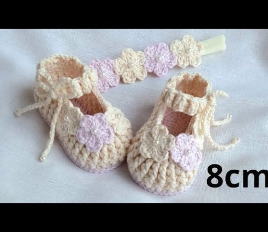 Örgü Bebek Patiği Yapımı