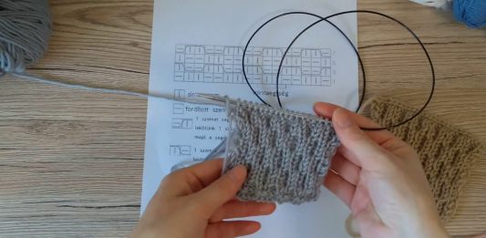 Buğday Başağı Şiş Örgü Modeli Yapılışı