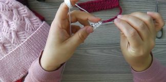 1 Düz 1 Ters Örgü Lastik Yapılışı